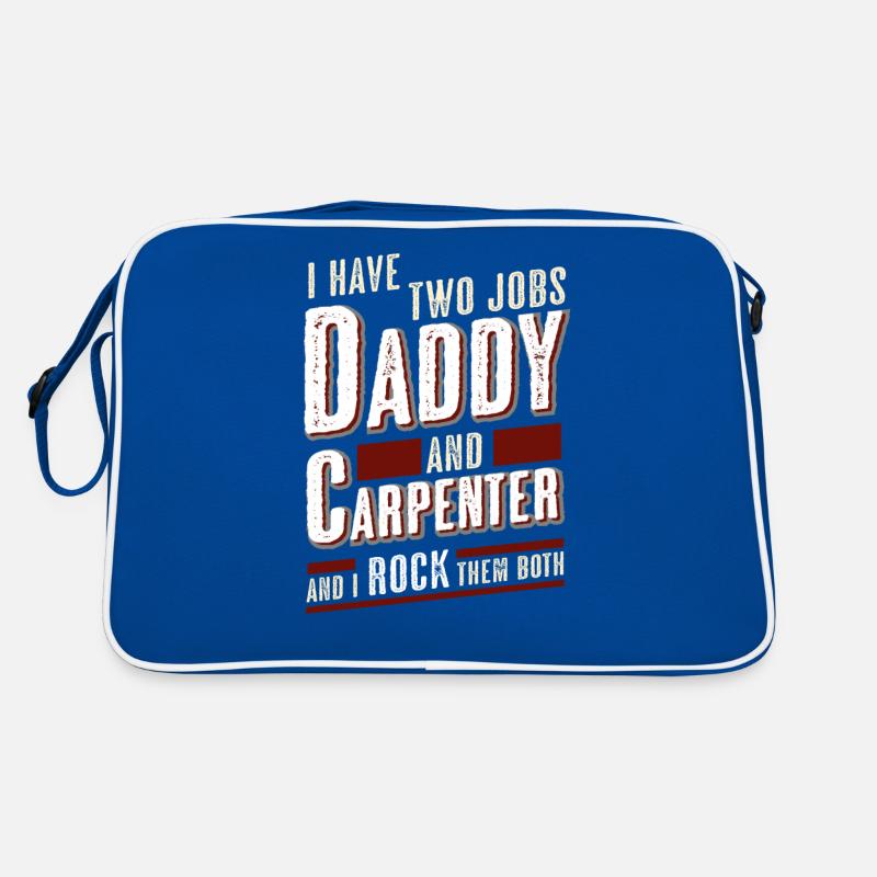 Papa und Tischler Retro Tasche
