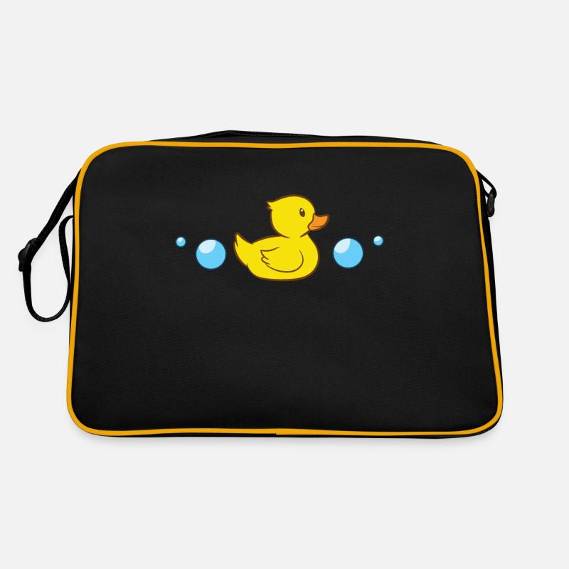 Canards en caoutchouc dans l’eau Canards en caoutchouc Sac Retro