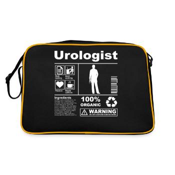 Urologist Product Description - Retro Bag - black/gold - Back
