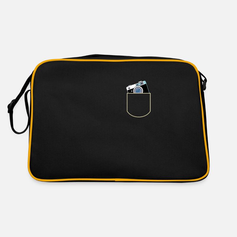 Kamera In Der Brusttasche Fotograf Geschenkidee Retro Tasche