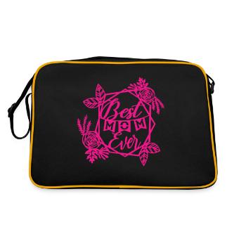 Meilleure maman de tous les temps - Sac Retro - noir/or - Dos