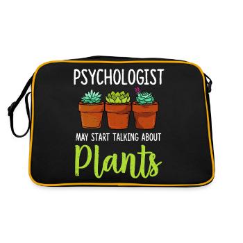 Psychologie psychologue thérapeute cadeau psyché - Sac Retro - noir/or - Dos