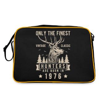 Cadeau de chasseur 1976 - Sac Retro - noir/or - Dos