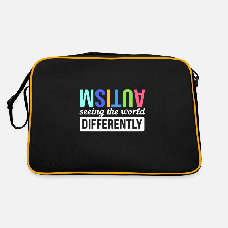 Autisme Cool Adage Asperger Autist Puzzle TDAH Sac Retro
