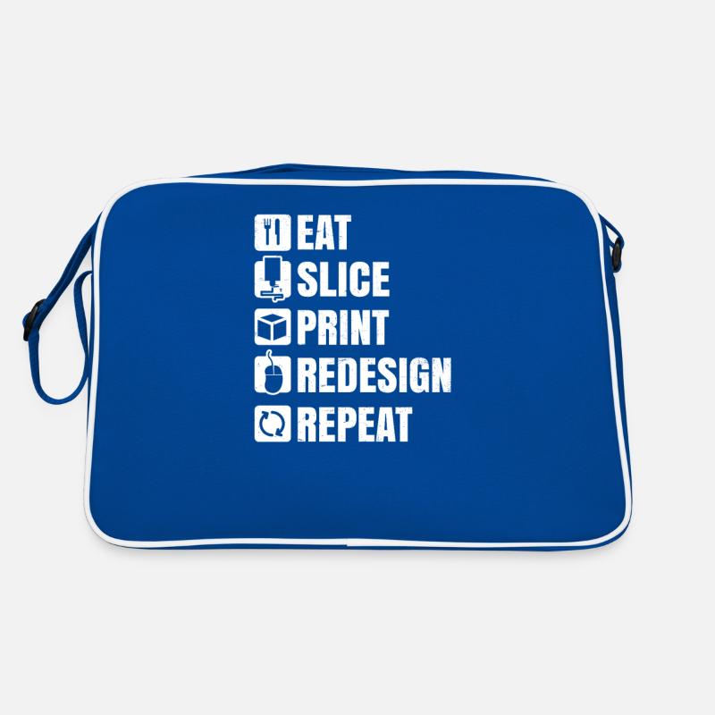 3D Druck Design Scheibe Redesign Geschenk Retro Tasche