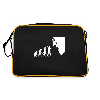 Alpinistes Evolution Escalade sportive Bouldern Alpenn - Sac Retro - noir/or - Dos
