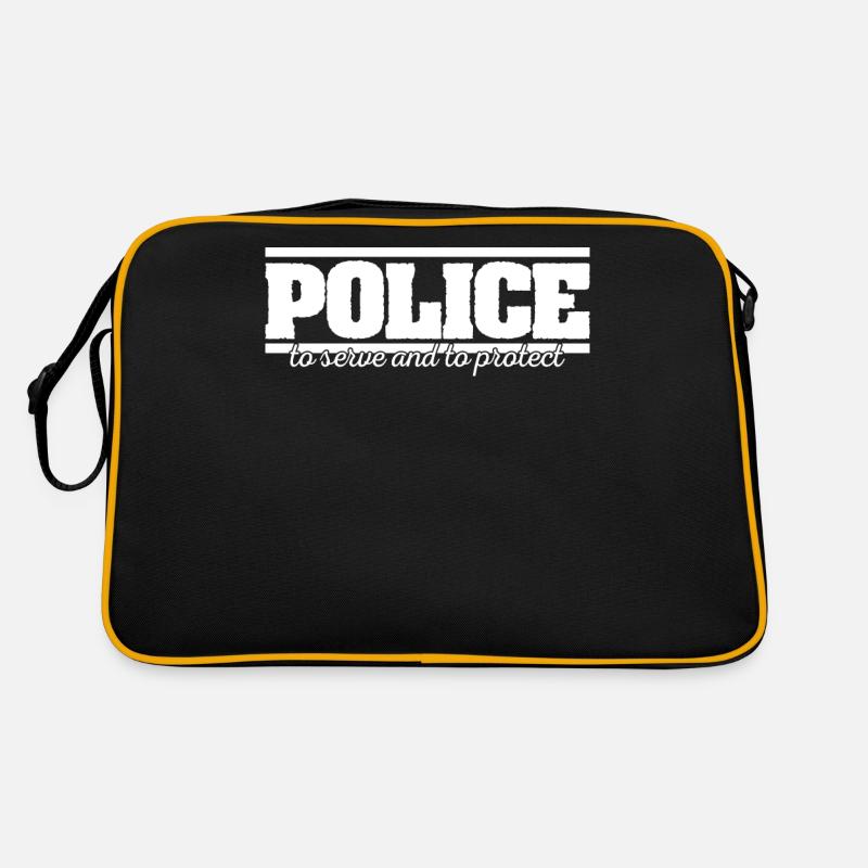 Polizei Retro Tasche