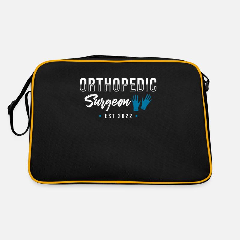 Orthopedic surgeon - Retro Bag - black/gold