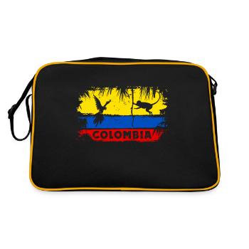 Colombia - Retro Bag - black/gold - Back