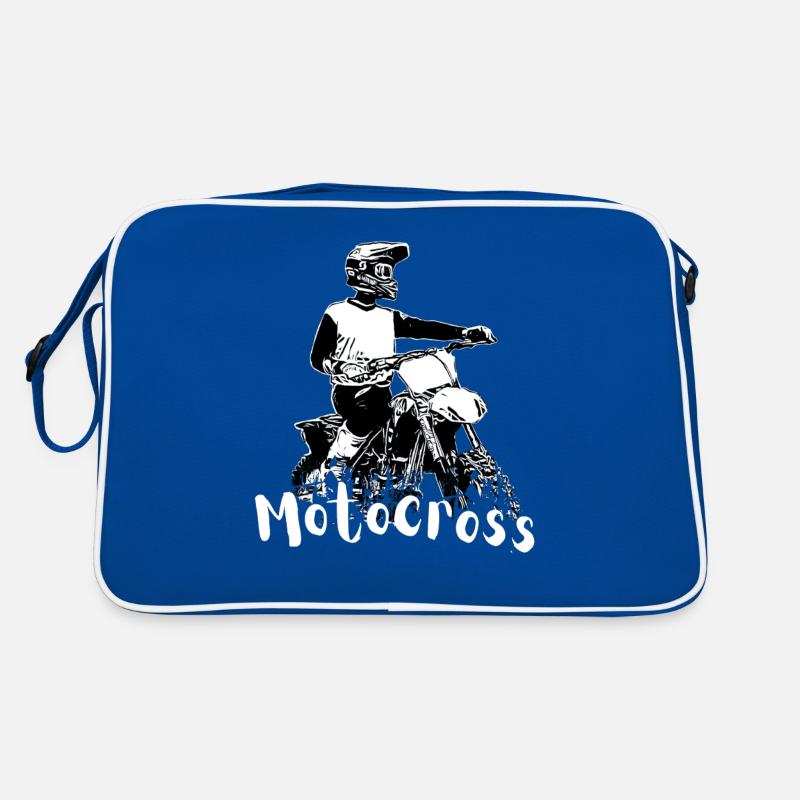 Motocross Design Enduro / Gift Idea Retro Bag