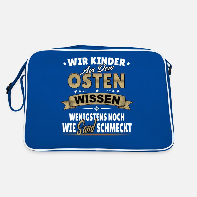 DDR Sprüche Osten Ostalgie NVA Veteran Geschenk Retro Tasche