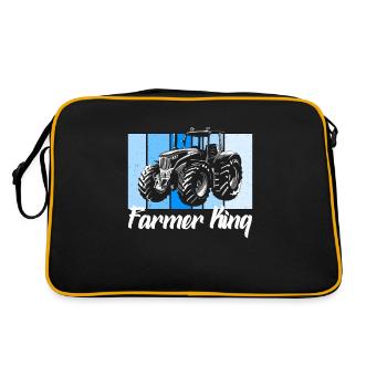 Roi fermier - Sac Retro - noir/or - Dos