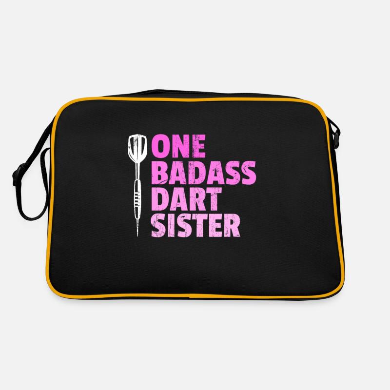 une soeur de fléchettes badass Sac Retro