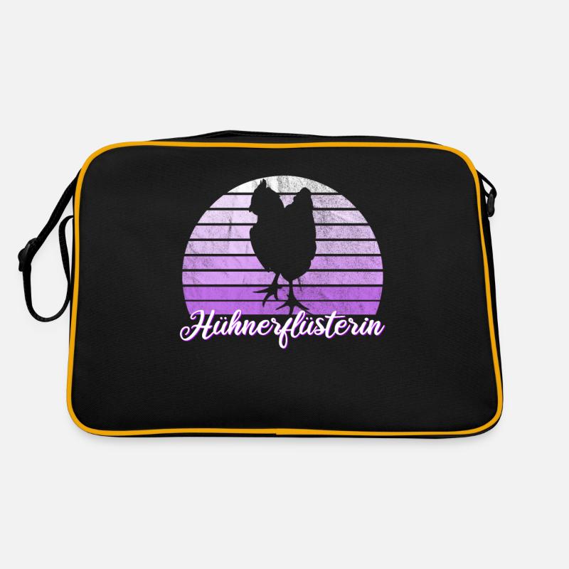 Poulet chuchoteur poulets poulet fermier Sac Retro
