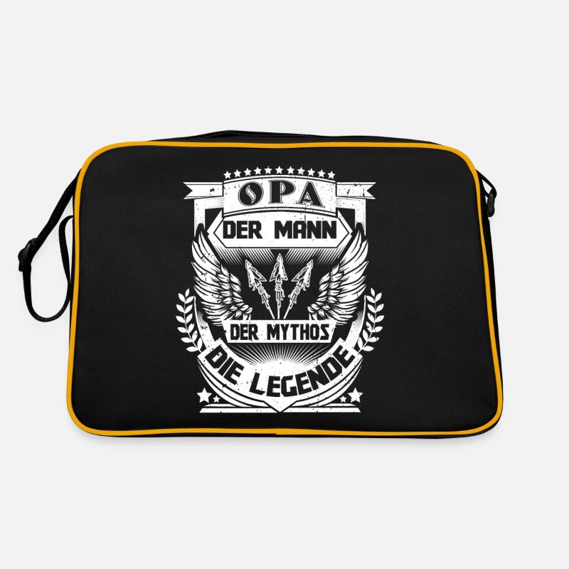 Opa Der Mann Der Mythos Die Legende Retro Tasche