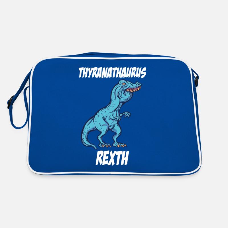 Überbiss lustiger meme TRex Tshirt Geschenk Retro Tasche