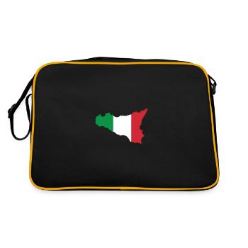 Sicily - Retro Bag - black/gold - Back
