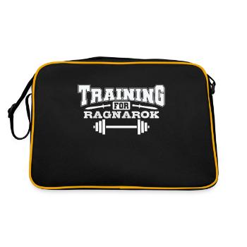 Entraînement For Ragnarok Vikings - Sac Retro - noir/or - Dos