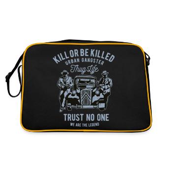 Kill Or Be Killed - Retro Bag - black/gold - Back