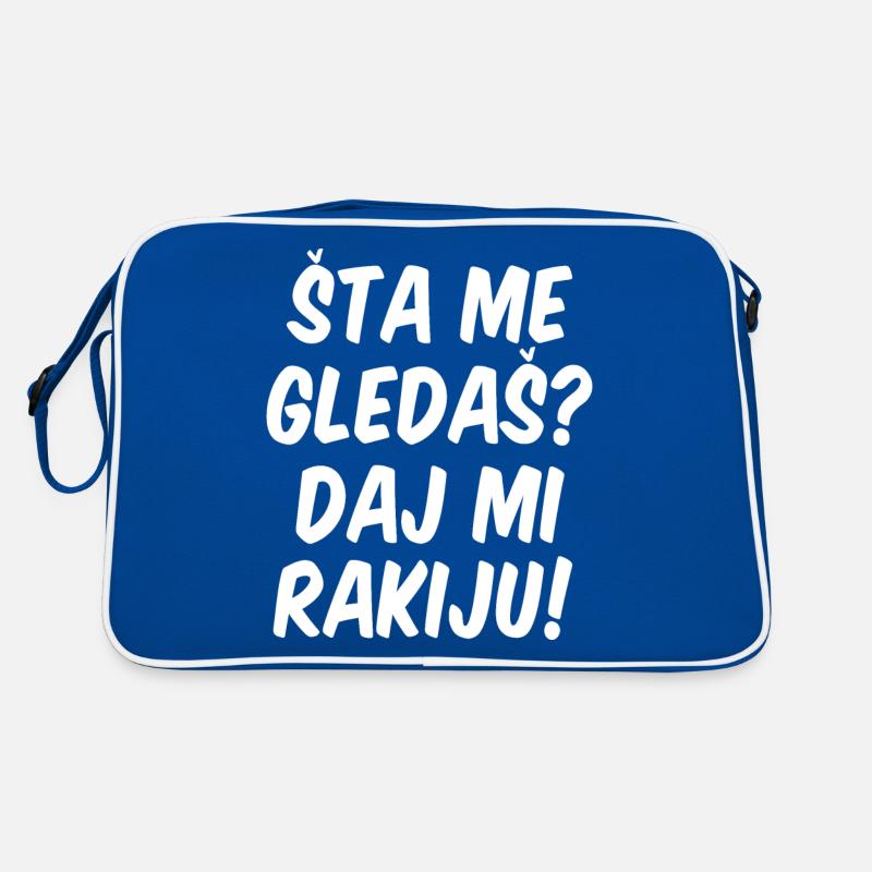 Sarajevo Yugoslavia Saying Design Gift Retro Bag