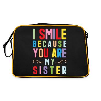 Sister Sisters - Retro Bag - black/gold - Back