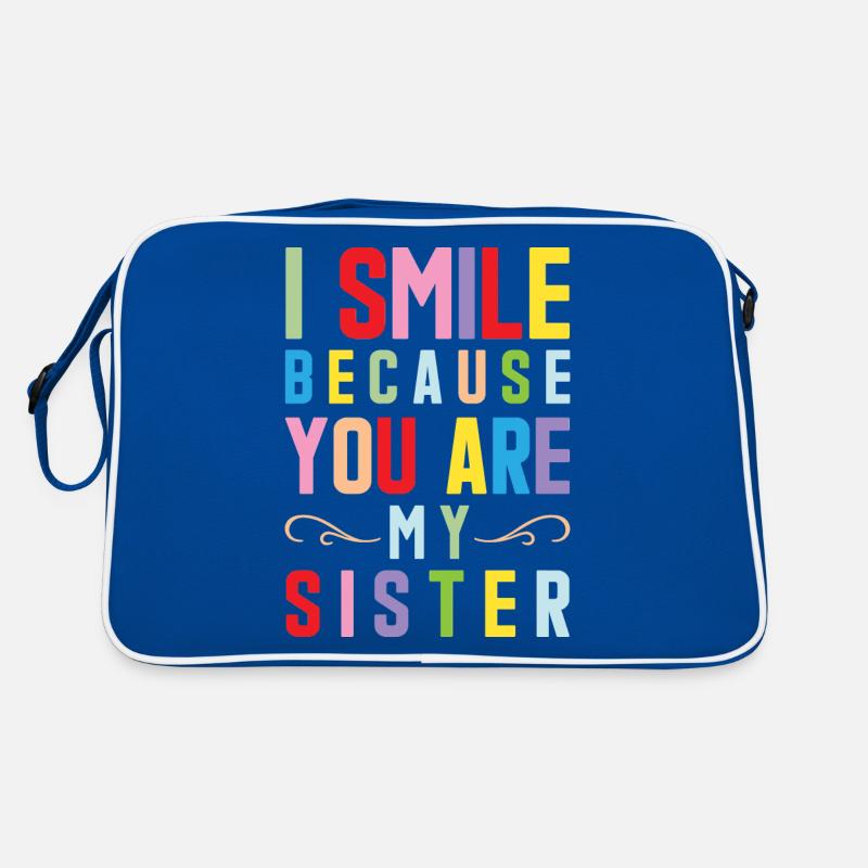 Schwester Schwestern Retro Tasche