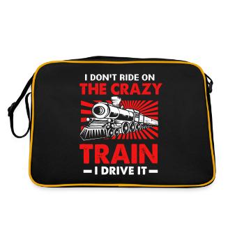 Model railway locomotive Model builder Model making - Retro Bag - black/gold - Back