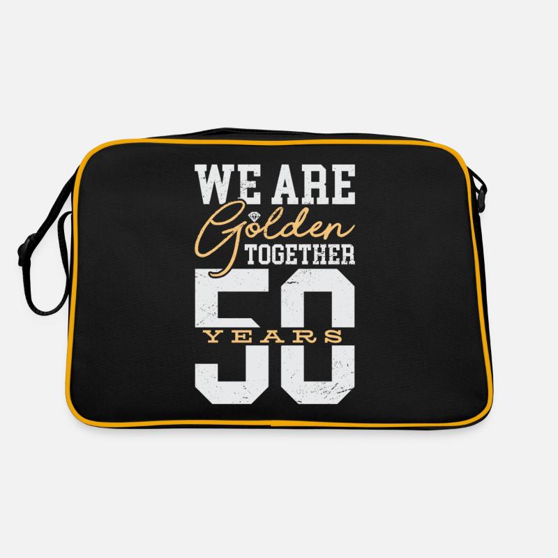 Nous sommes un couple d’or 50 Ensemble Sac Retro