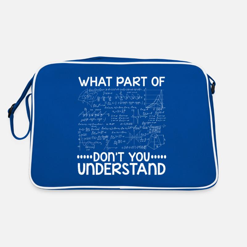 Welchen Teil Von Don't You Understand Retro Tasche