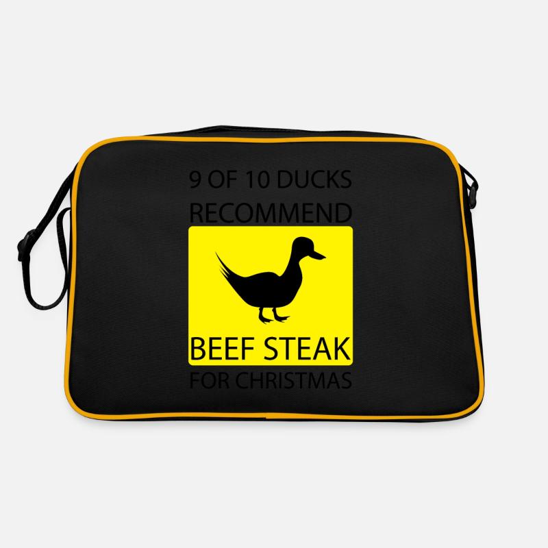 Duck Duck Squeaky Duck Quak Retro Bag