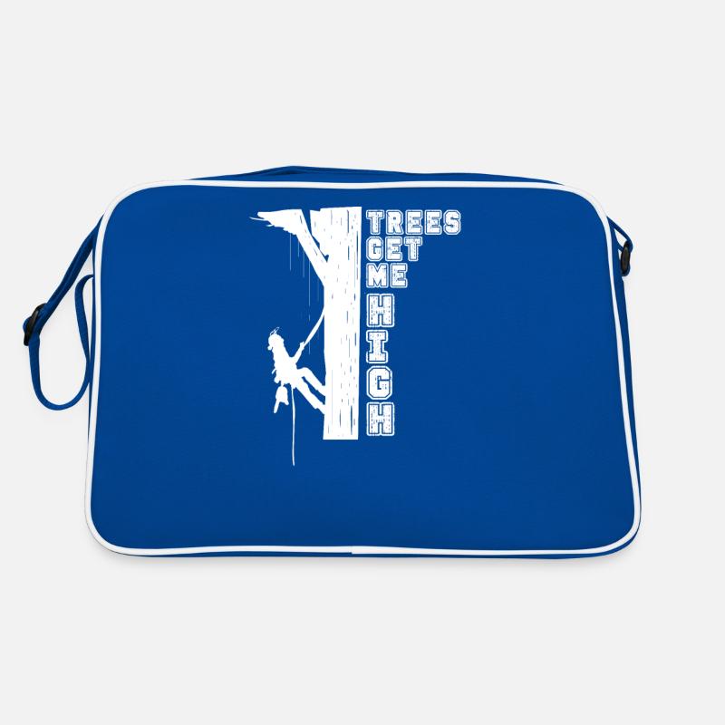 Baumkletterer I Arborist Baum Geschenk für Retro Tasche