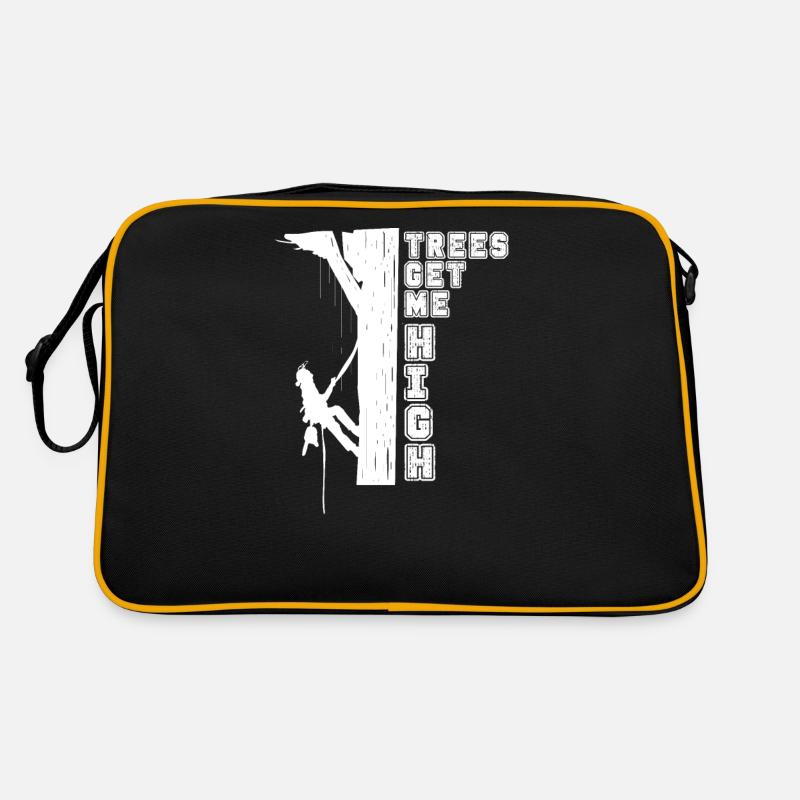Baumkletterer I Arborist Baum Geschenk für Retro Tasche