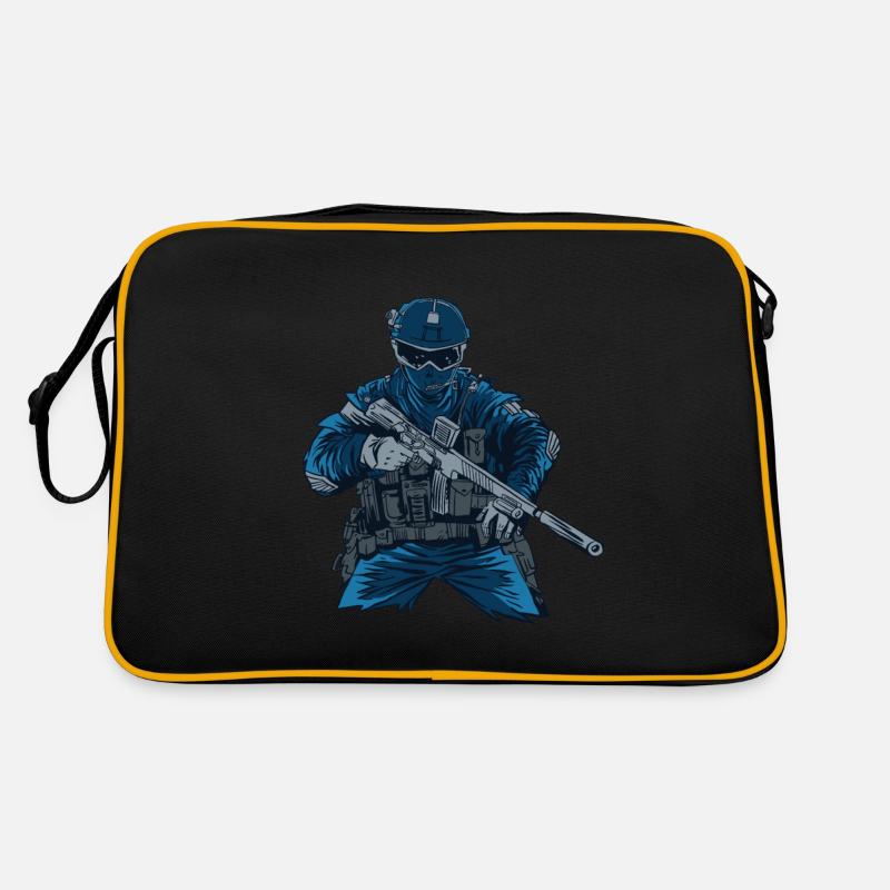 Special Forces Tactical Weapons Armed Forces Retro Bag