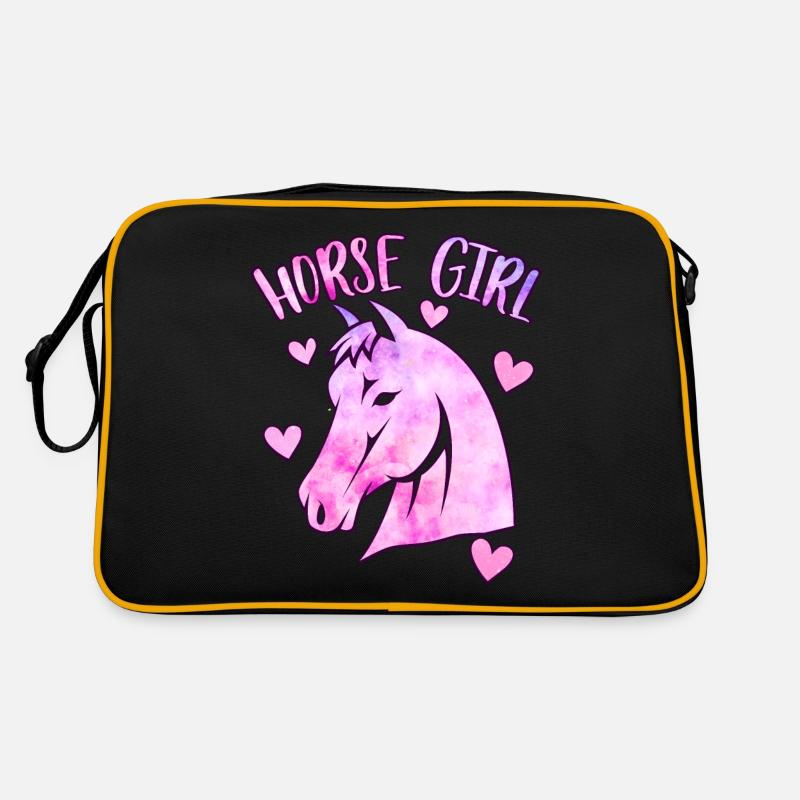 Fille de cheval Sac Retro