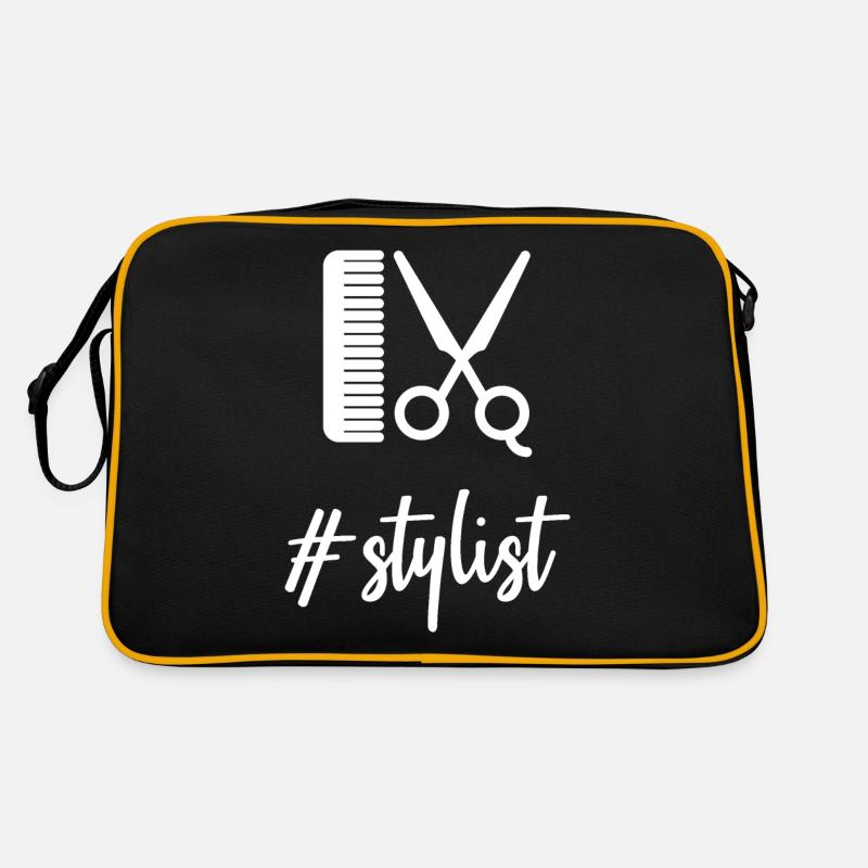 Coiffeuse coiffure profession Sac Retro