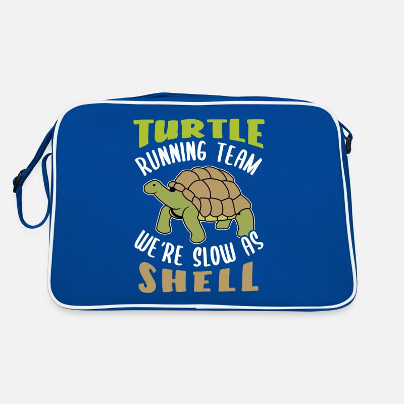 Turtle Running Team Turtle Gift Retro Bag