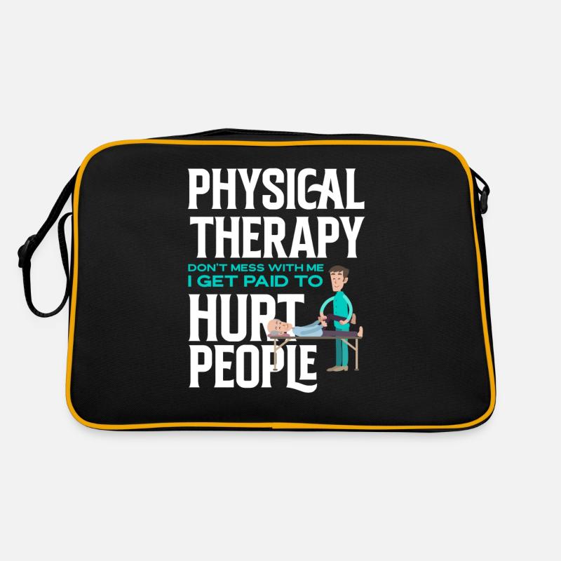 Physiothérapeute drôle Physiothérapeute Sac Retro