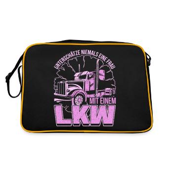 Camionneur femmes - camionneuse et camionneuse Gesche - Sac Retro - noir/or - Dos