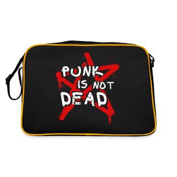 Punk skinhead rebellion Oi Idée cadeau Anarchist - Sac Retro - noir/or - Dos