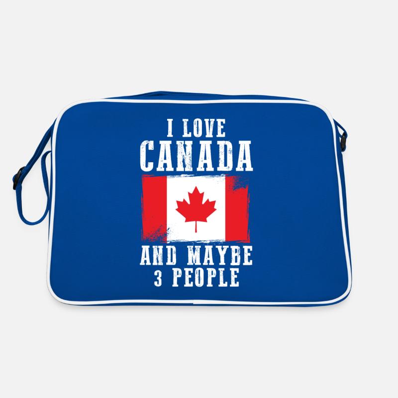 Drapeau du Canada Drapeau Sac Retro