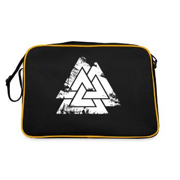 Vikings Nordiques Rune Vikings Walhalla Vikings - Sac Retro - noir/or - Dos
