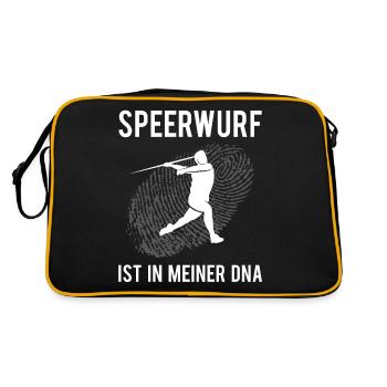 Lance de lance Lance-lance Sort cadeau - Sac Retro - noir/or - Dos