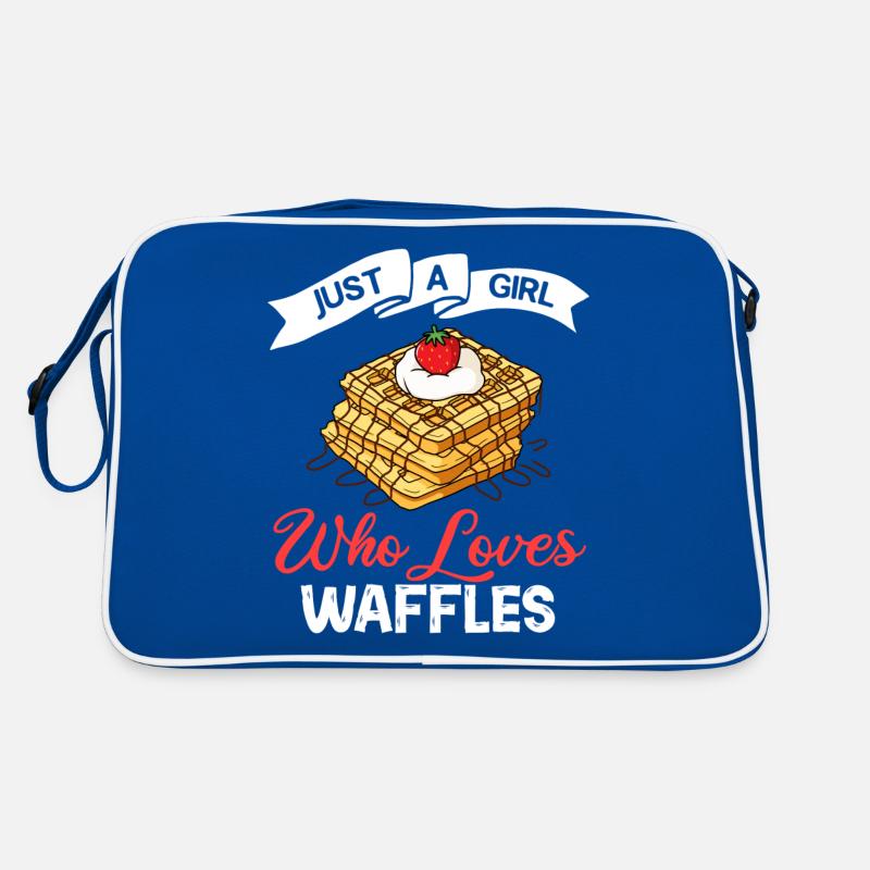Waffle Waffle Waffle Pancakes Funny Retro Bag
