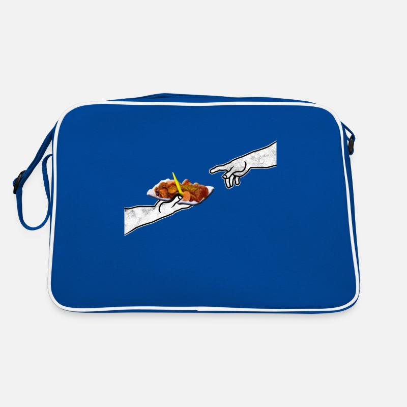 Die Göttliche Currywurst Retro Tasche