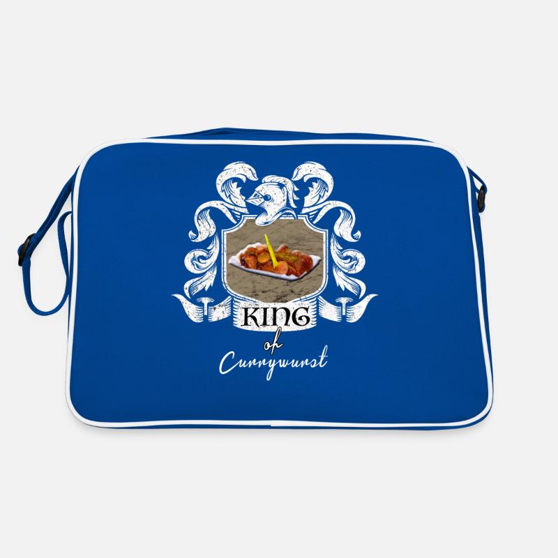 King Of Currywurst Retro Tasche