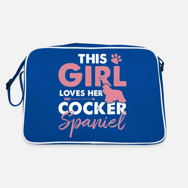 Cocker Spaniel Sac Retro