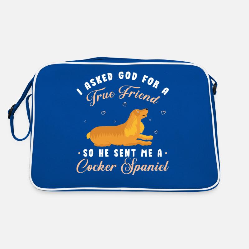 Cocker Spaniel Sac Retro