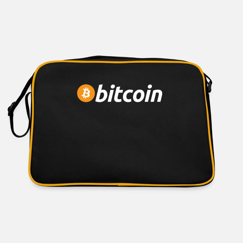 Bitcoin BTC Coin Crypto Trader #bitcoin Future Retro Bag