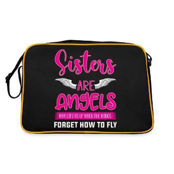Sister Sisters - Retro Bag - black/gold - Back