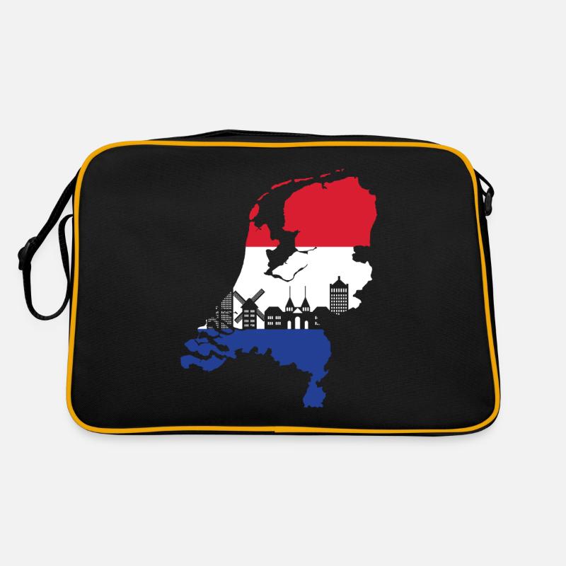 Holland Flag Retro Bag